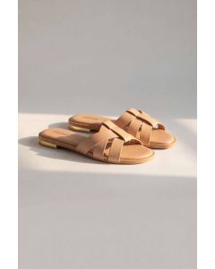 Beige Chappal-445202918