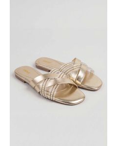 Gold Chappal-445292919