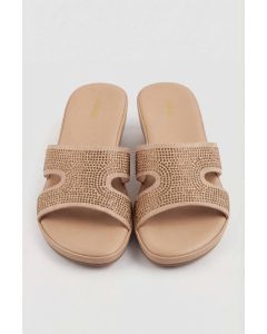Dark Beige Wedges-445352918