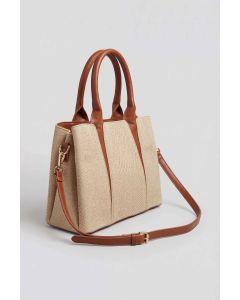 Beige Shoulder Bag-446002118