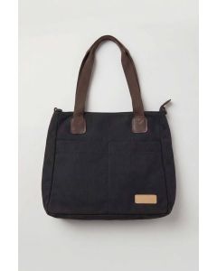 Black Canvas Bag-446302103
