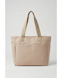 Khaki Canvas Bag-446312130