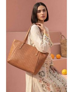 Brown Tote Bag-446842113