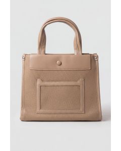 Khaki Tote Bag-446922130