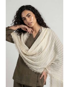 Beige Women Scarf-447882118