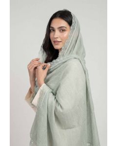 Light Green Women Scarf-447892104