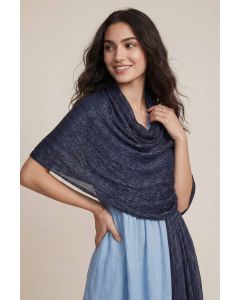 Navy Women Scarf-447922121