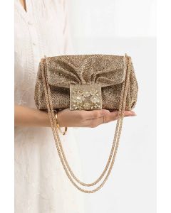 Gold Clutch-448572119