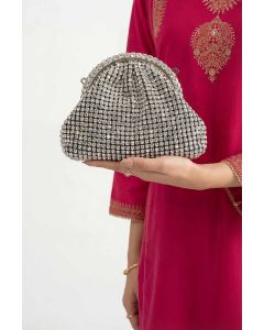 Silver Clutch-448602120
