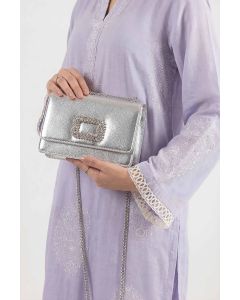 Silver Clutch-448682120