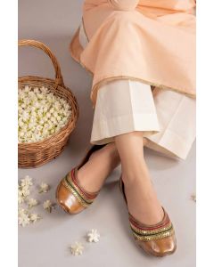 Light Brown Khussa-1596933713