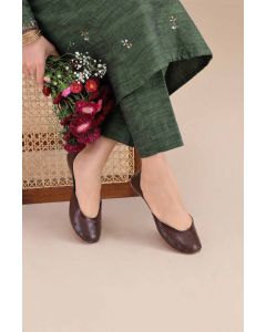 Dark Brown Khussa-1531153713