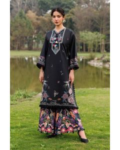 2 Piece - Digital Printed Embroidered Suit - 42601416