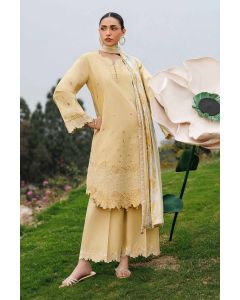 3 Piece - Printed Embroidered Suit - 42601540