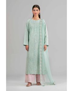 3 Piece - Embroidered Suit - 42619941