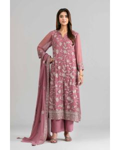3 Piece - Embroidered Suit - 42619942