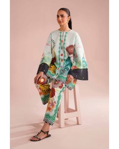 2 Piece - Printed Suit - AS26-02