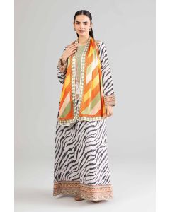 2 Piece - Printed Dress - FE26-97