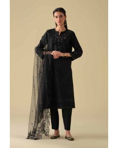 3 Piece - Embroidered Suit - KFE26-102