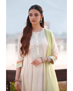 3 Piece - Embroidered Suit - KFE26-103