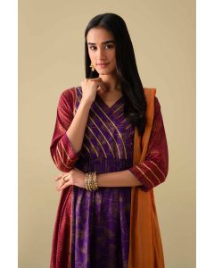 3 Piece - Printed Suit - KFE26-114
