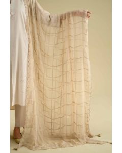 Embroidered Dupatta - KFE26-120