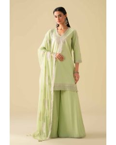 3 Piece - Embroidered Suit - KFE26-132