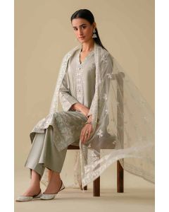 3 Piece - Embroidered Suit - KFE26-21