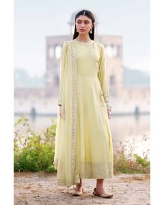 2 Piece - Embroidered Suit - KFE26-25