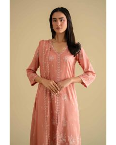 3 Piece - Embroidered Suit - KFE26-75