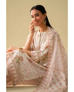 3 Piece - Printed Suit - KFE26-78