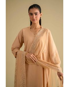 3 Piece - Embroidered Suit - KFE26-81