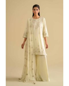 3 Piece - Embroidered Suit - KFE26-88