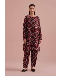 2 Piece - Printed Suit - PE26-12