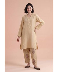2 Piece - Embroidered Suit - PE26-172