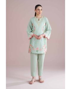 2 Piece - Embroidered Suit - PE26-235